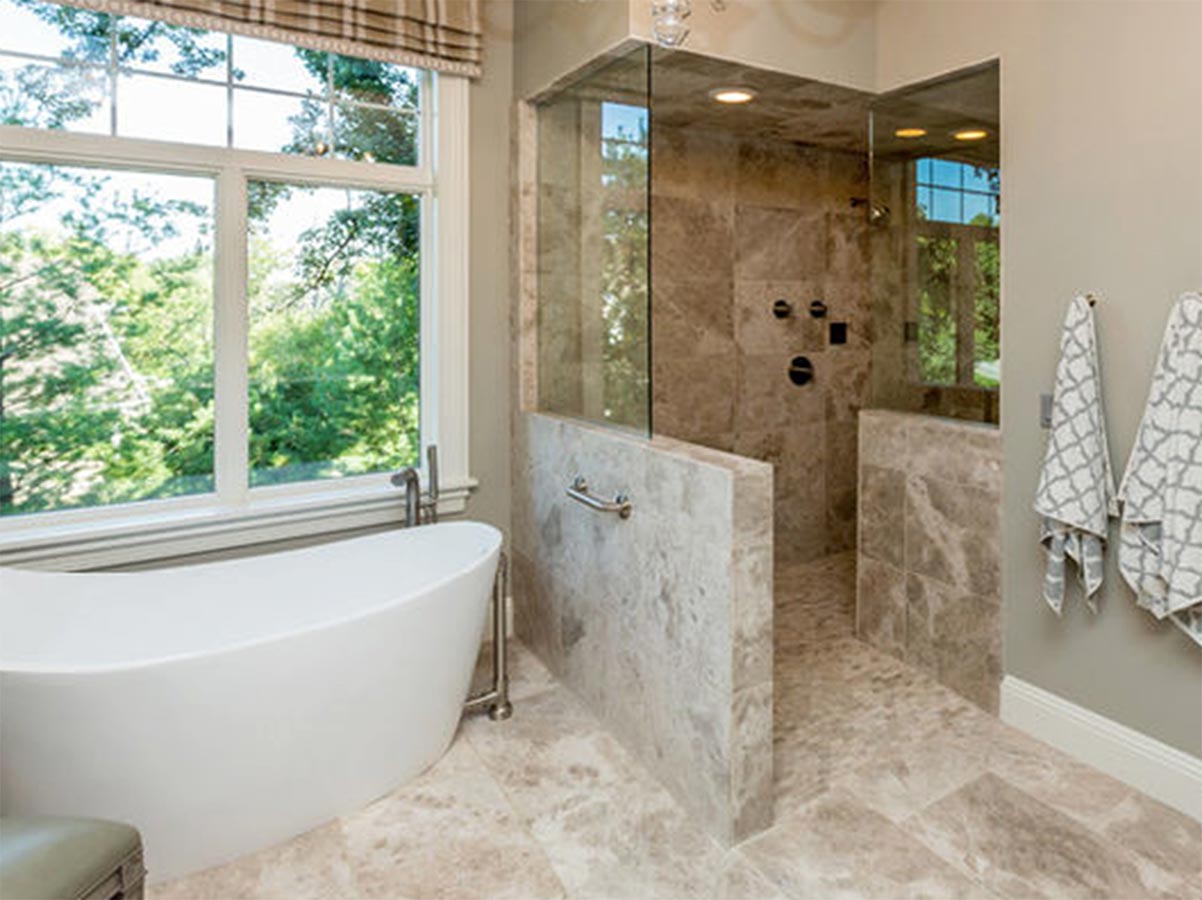 Open Showers | Kitchen & Bath Showroom & Accessories: Dartmouth, MA ...